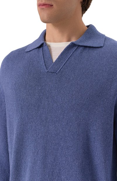 Поло из шелка и льна MVST, арт. 25E/X1P/0/A013/7660, фото 5