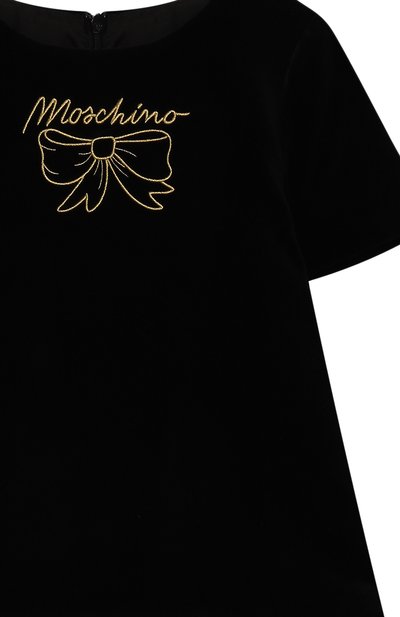 Хлопковое платье MOSCHINO, арт. HDV0GX/LWA07/4-8, фото 3