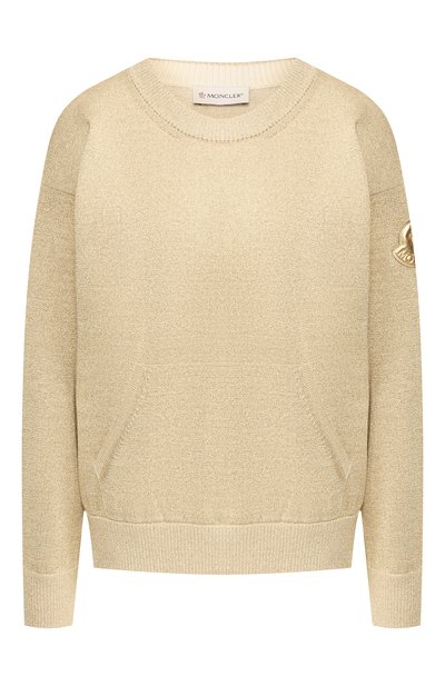 Женский свитшот из смеси хлопка и вискозы MONCLER, арт. E1-093-90956-00-9390J