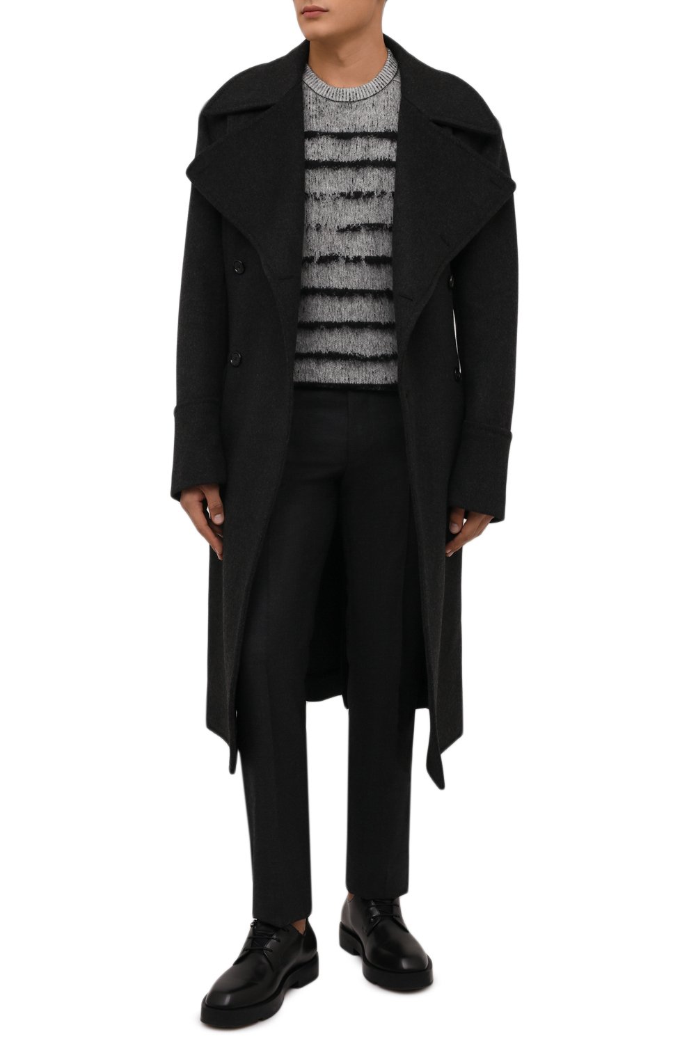 Шерстяные брюки DRIES VAN NOTEN, арт. 212-020921-3183, фото 2