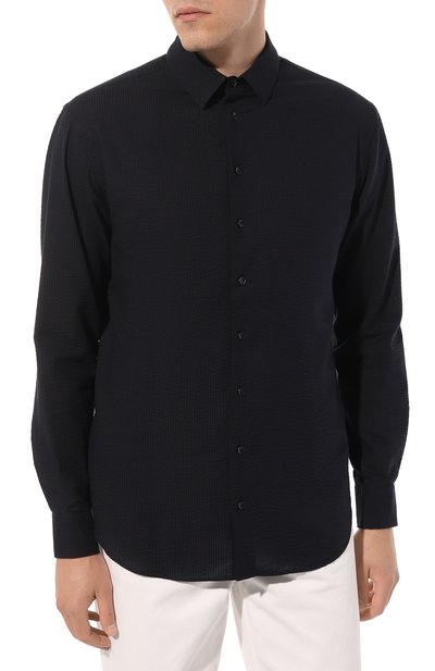Хлопковая рубашка GIORGIO ARMANI, арт. 8WGCCZ98/TZ272, фото 3