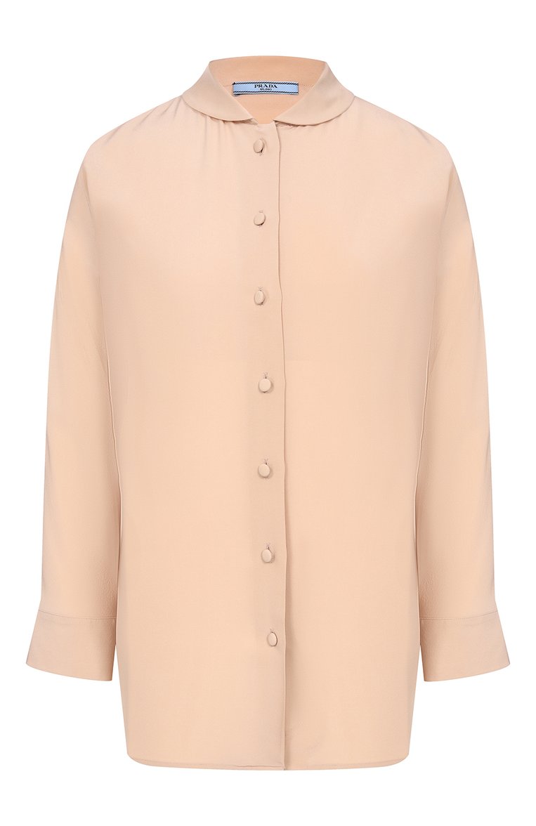 Шелковая блузка PRADA, арт. P499E-1H51-F063L, фото 1