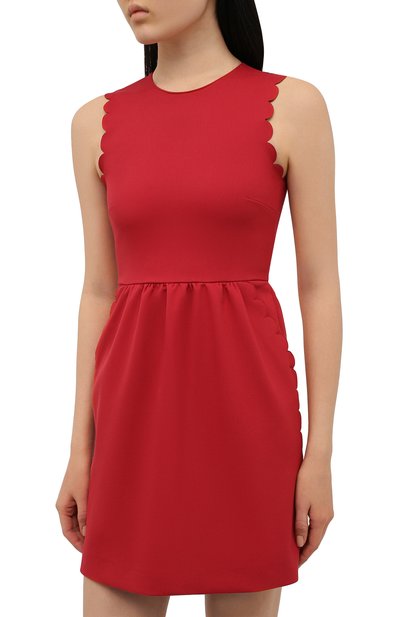 Хлопковое платье REDVALENTINO, арт. VR0VAAG0/5S4, фото 3