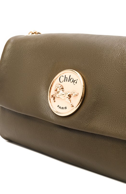 Сумка Chloé Heritage Chloé CHC25AS584P75 Хаки  CHC25AS584P75 Фото 3