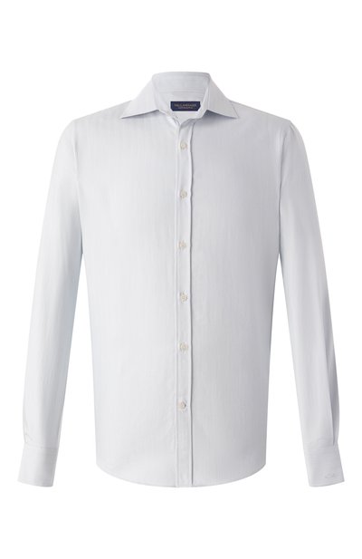 Мужская рубашка из шелка и хлопка PAUL&SHARK, арт. 14313060CF