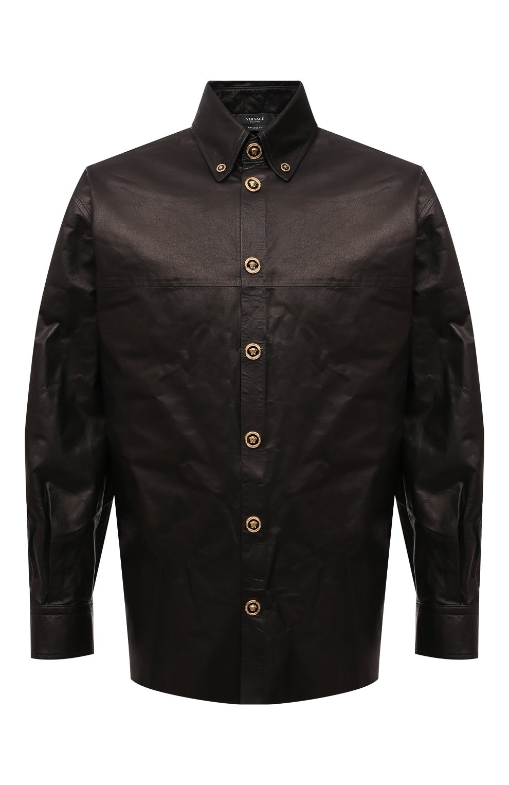 Кожаная рубашка VERSACE, арт. 1003457/1A02091, фото 1
