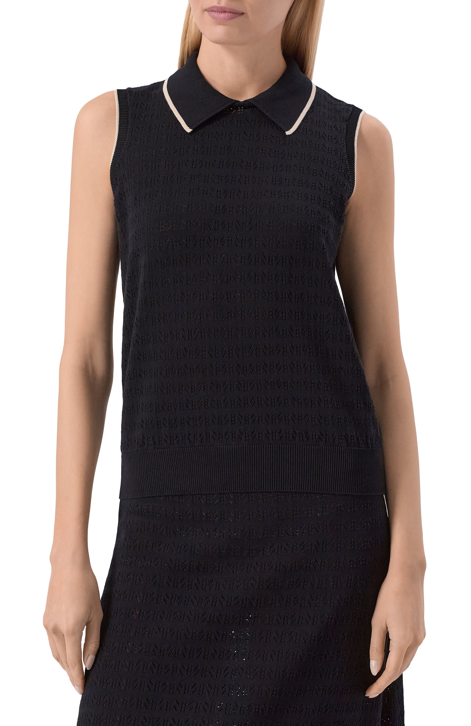 Хлопковый топ AGNONA, арт. K311085E/8F120PE, фото 3