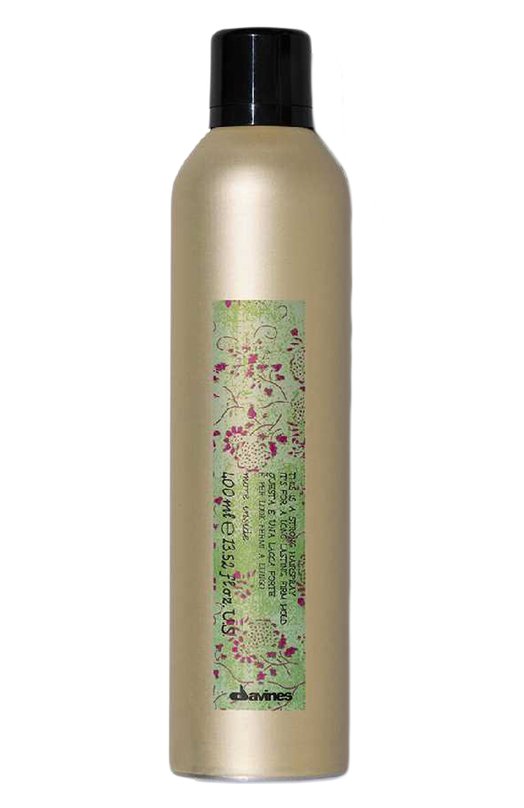 фото Лак сильной фиксации для длительной стойкой укладки more inside (400ml) davines