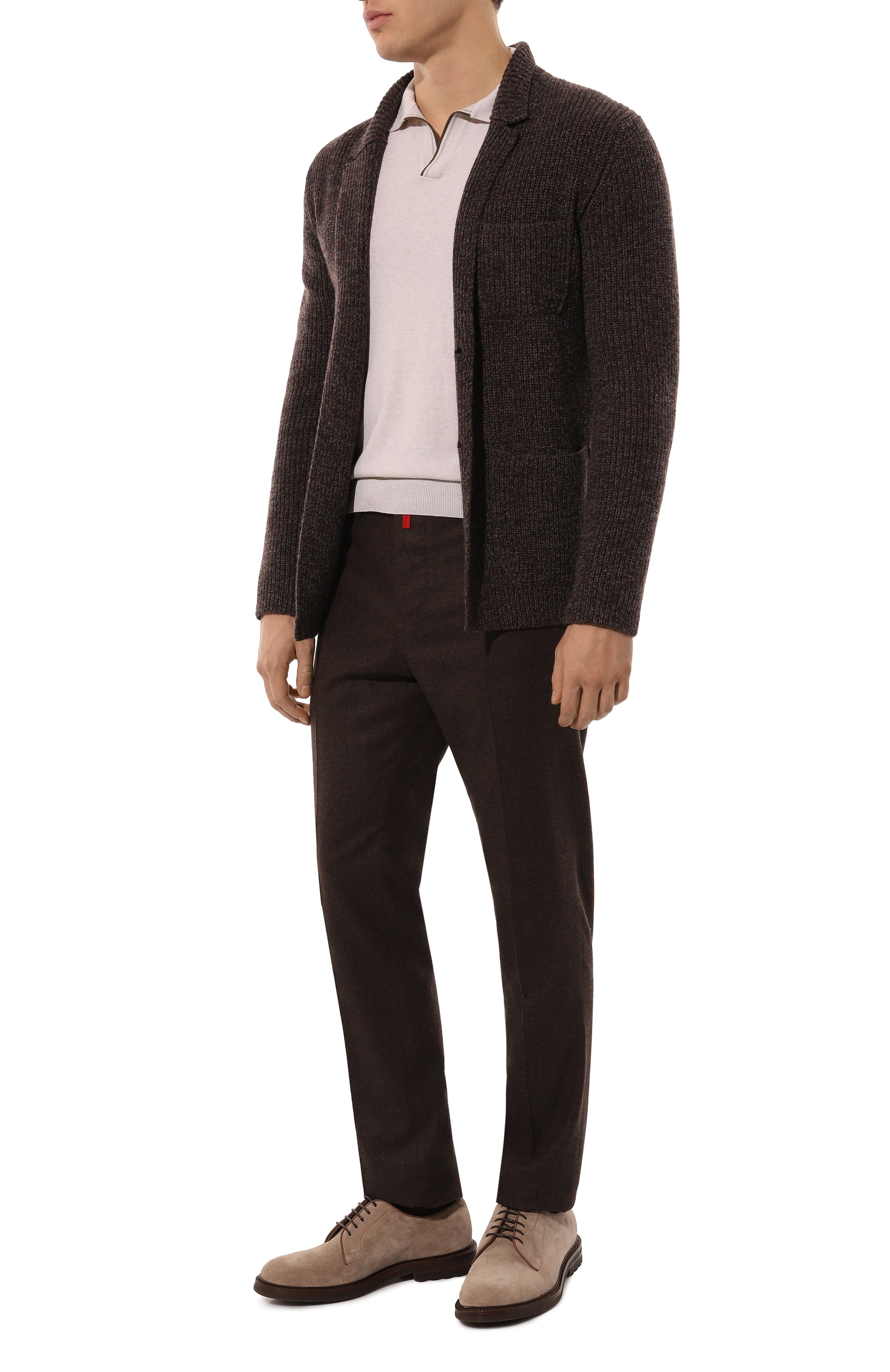 Замшевые дерби BRUNELLO CUCINELLI, арт. MZUPEAX810, фото 2