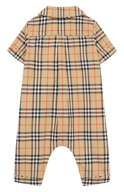 Хлопковый комбинезон BURBERRY, арт. 8125958, фото 2