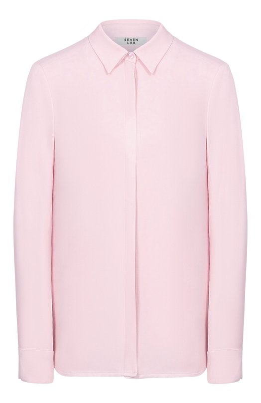 Рубашка из вискозы Seven Lab 225-S-W-15-32-026 Розовый 225-S-W-15-32-026