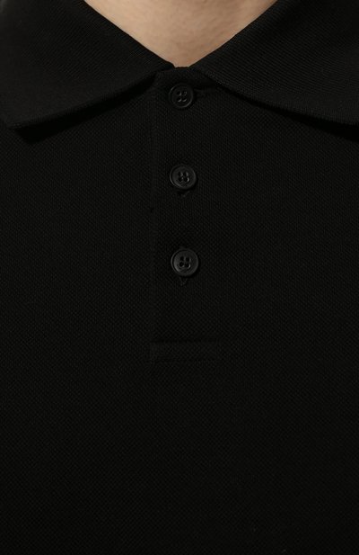 Хлопковое поло SAINT LAURENT, арт. 554052/YB20C, фото 5