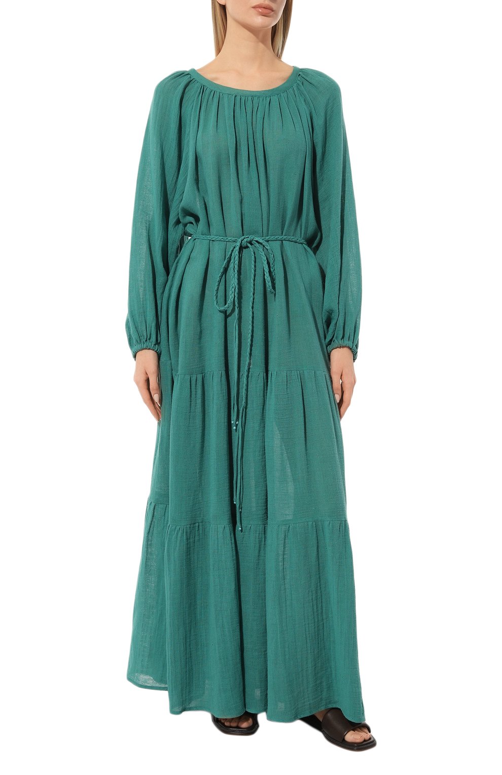 Платье изо льна и хлопка A MERE CO, арт. AMC-RSS23-064EM, фото 3