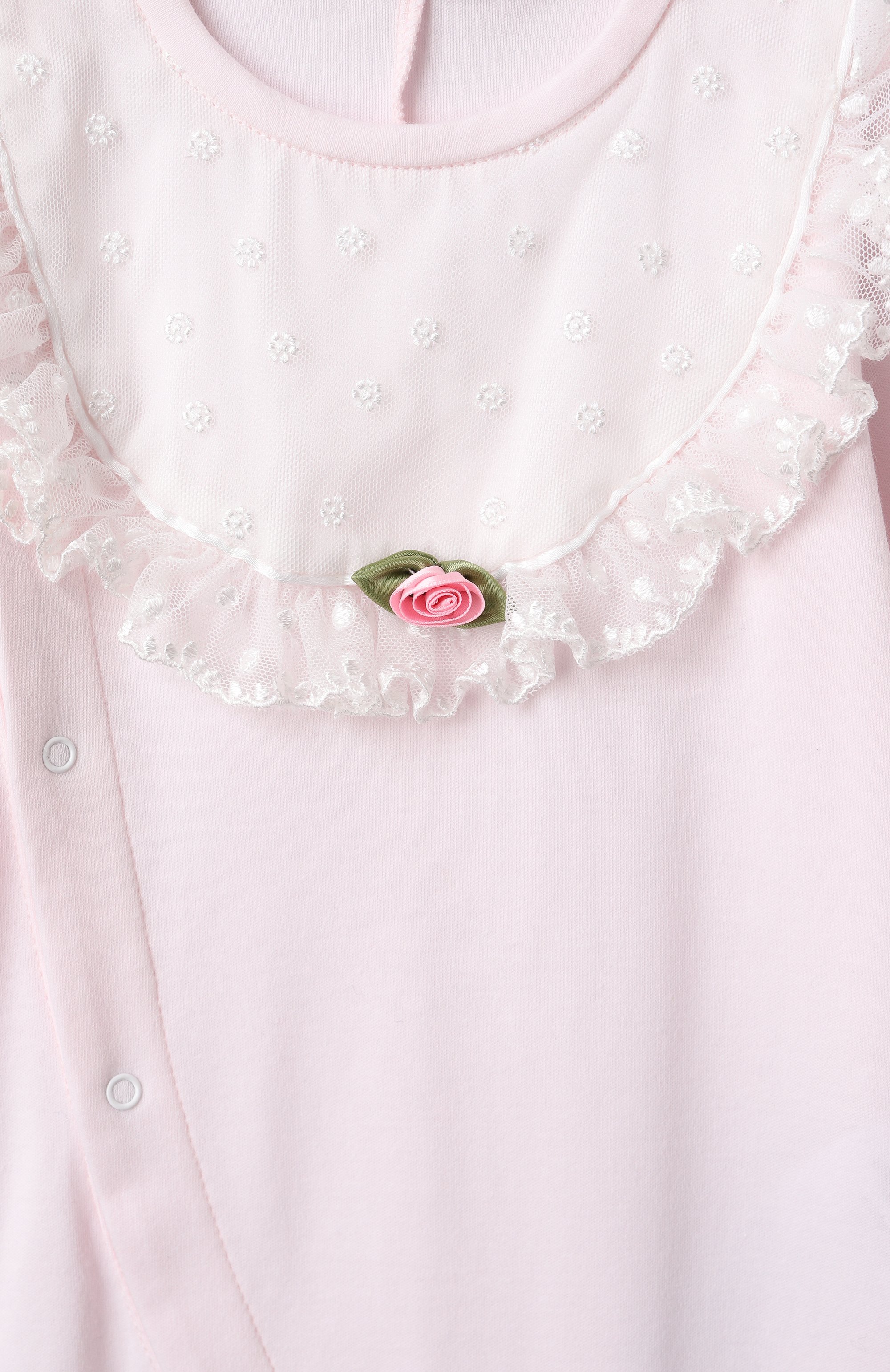 Хлопковый комбинезон MONNALISA, арт. 35E220, фото 3