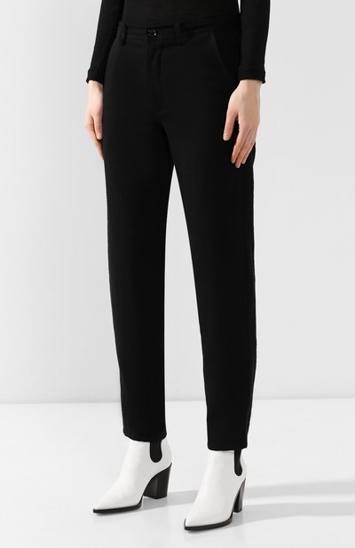 Шерстяные брюки YOHJI YAMAMOTO, арт. YJ-P06-126, фото 3