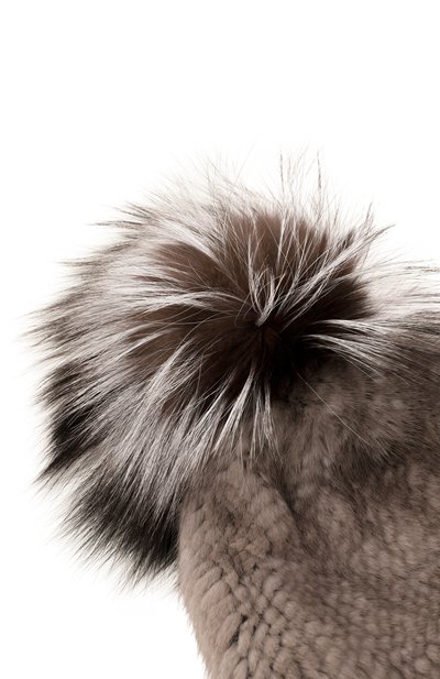 Меховая шапка из норки и лисы VICTORIA KUSENKOVA, арт. 050650010205, фото 4