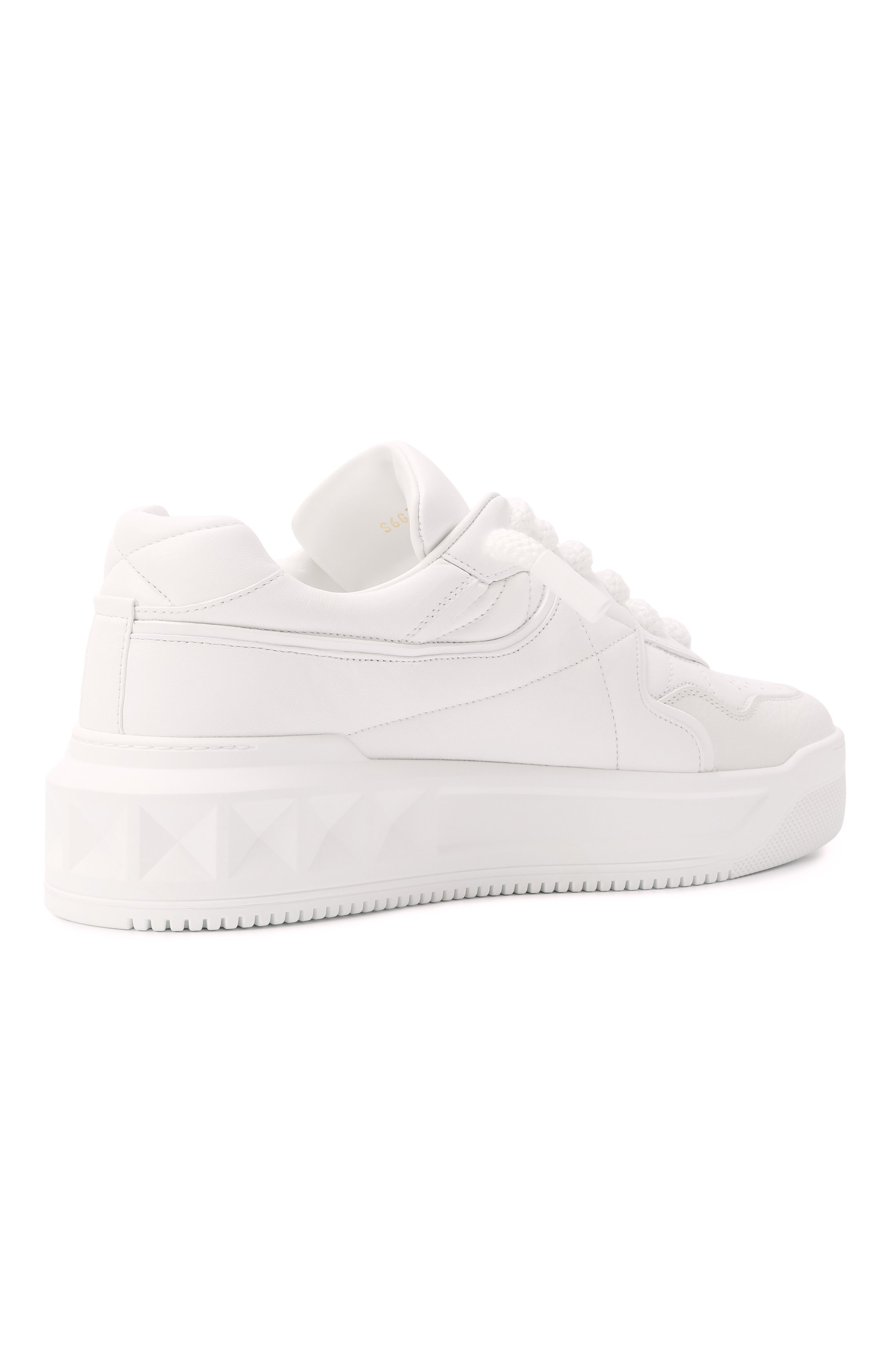 Кожаные кеды one stud xl VALENTINO, арт. 6Y2S0G37/XTM, фото 5