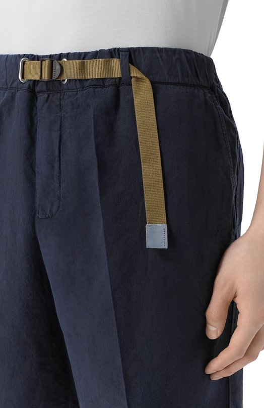 Шорты из лиоцелла и хлопка White Sand 26SU51/80 Синий  26SU51/80 Фото 5