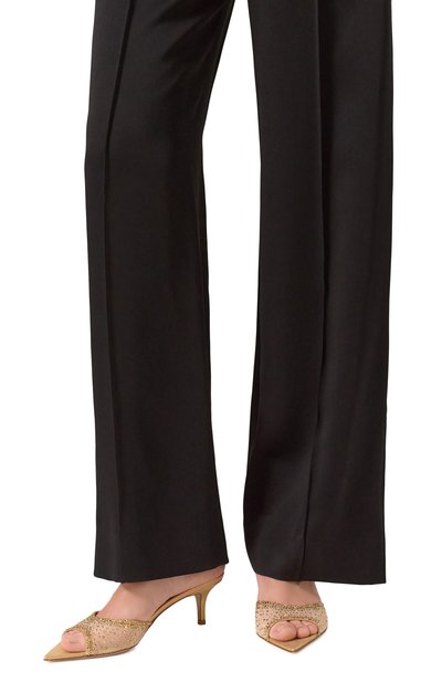 Текстильные мюли rania 55 GIANVITO ROSSI, арт. G10033.55RIC.B0RMENU, фото 3