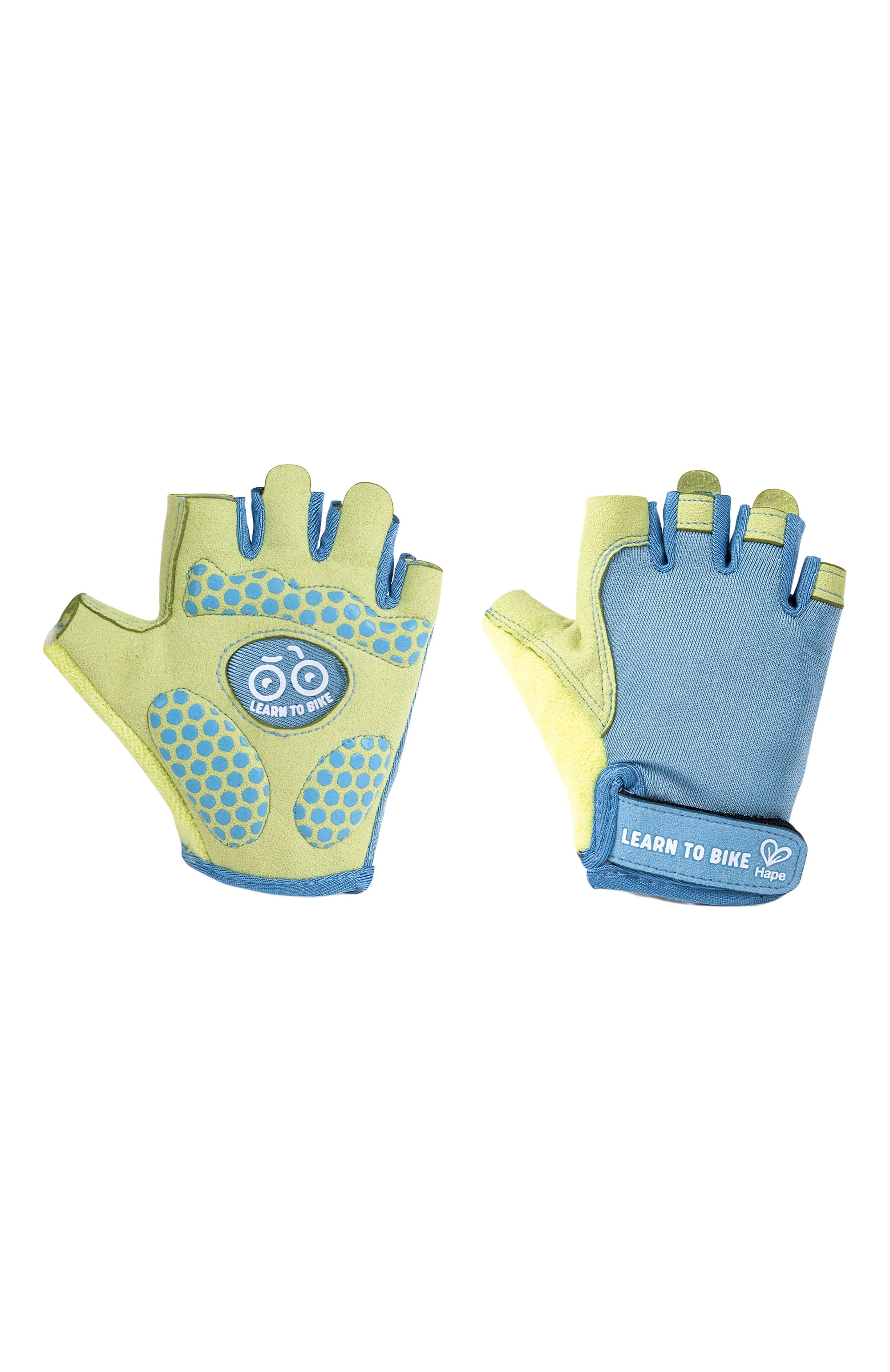 Перчатки спортивные HAPE голубого цвета по цене 3230 руб., арт. E1094_HP, фото 2 Перчатки спортивные HAPE, арт. E1094_HP, фото 2