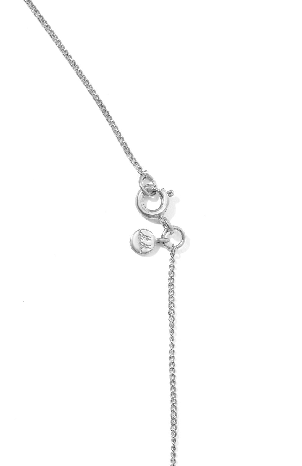 Кулон на цепочке MS. MARBLE серебряного цвета по цене 12100 руб., арт. MM-CHTLS, фото 4 Кулон на цепочке MS. MARBLE, арт. MM-CHTLS, фото 4