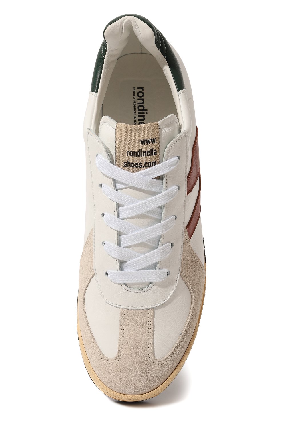 Кожаные кроссовки RONDINELLA, арт. 12057C/39, фото 4