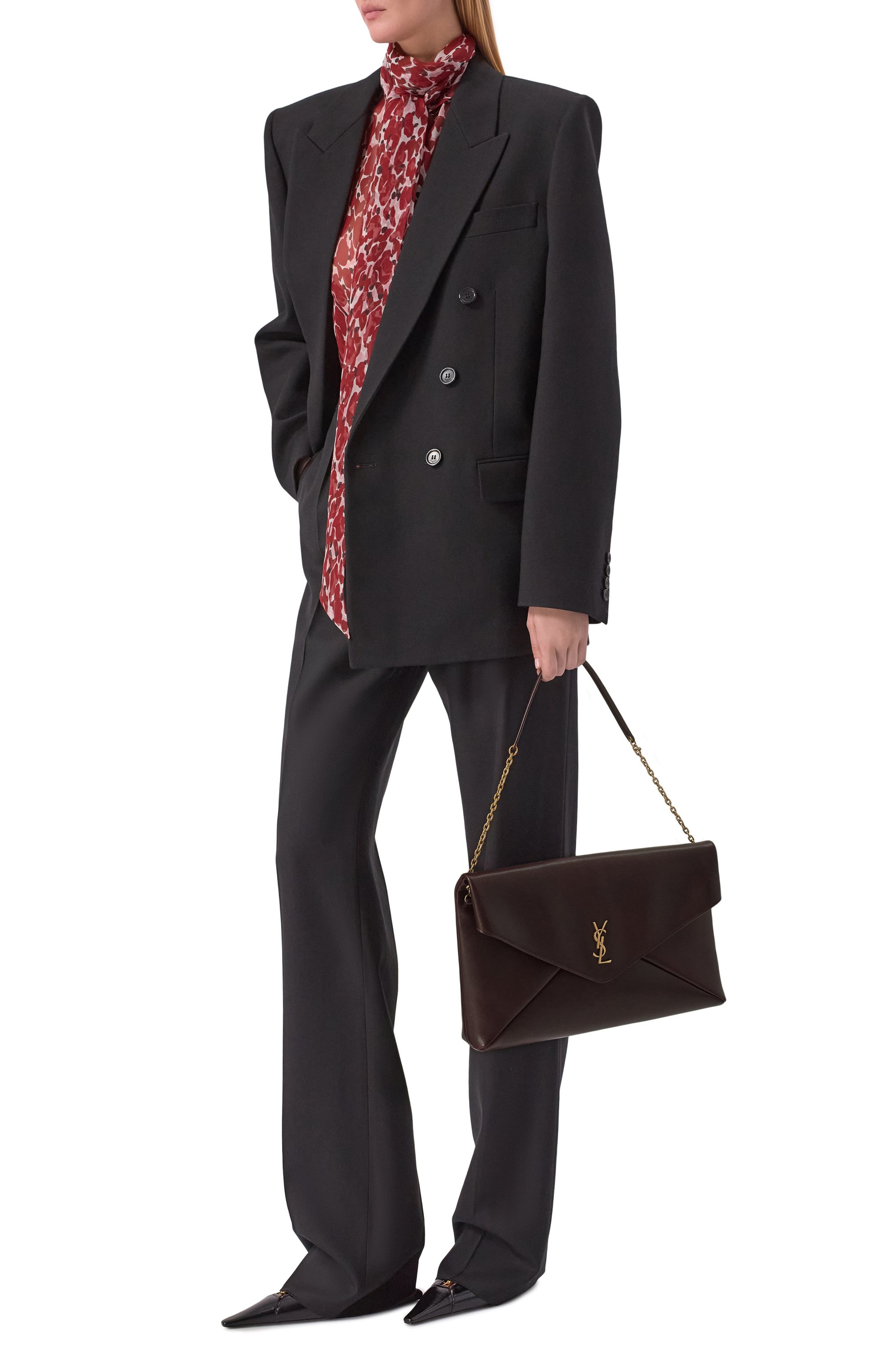 Сумка casandre large SAINT LAURENT, арт. 855802/AAD00, фото 3