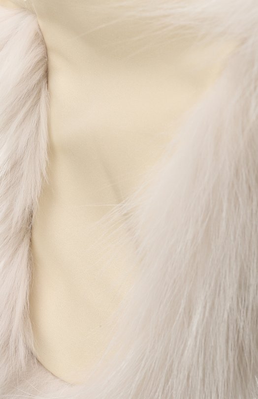 Меховая шапка-ушанка Саша из лисы FurLand 0107609610135600215 Бежевый  0107609610135600215 Фото 3