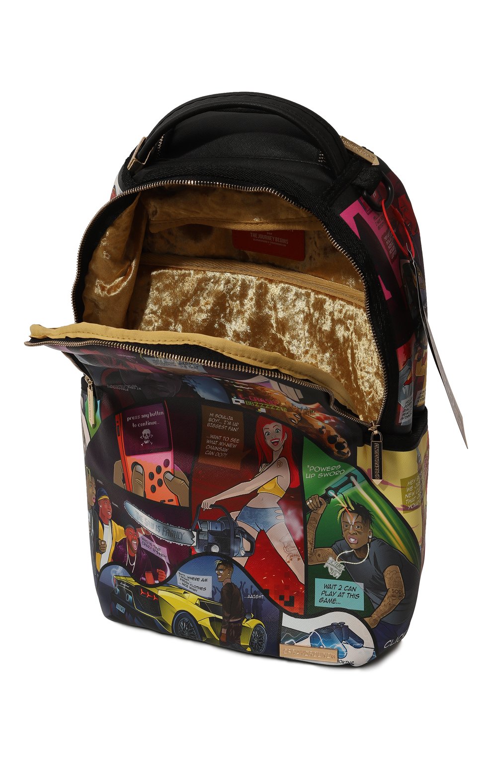 Рюкзак SPRAYGROUND разноцветного цвета по цене 18900 руб., арт. 910B4965NSZ, фото 3 Рюкзак SPRAYGROUND, арт. 910B4965NSZ, фото 3