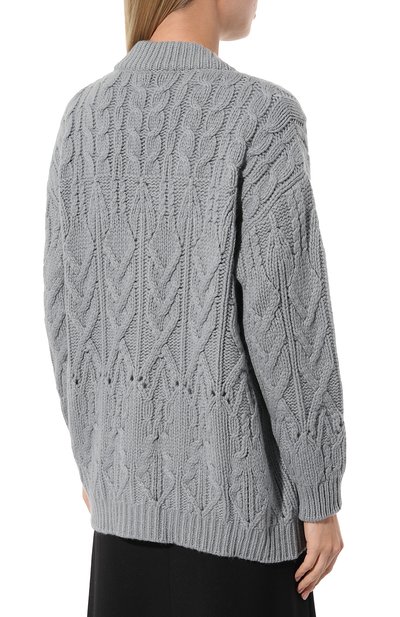 Кашемировый кардиган COLOMBO голубого цвета по цене 562000 руб., арт. MA04321/1-1.8KC, фото 4 Кашемировый кардиган COLOMBO, арт. MA04321/1-1.8KC, фото 4