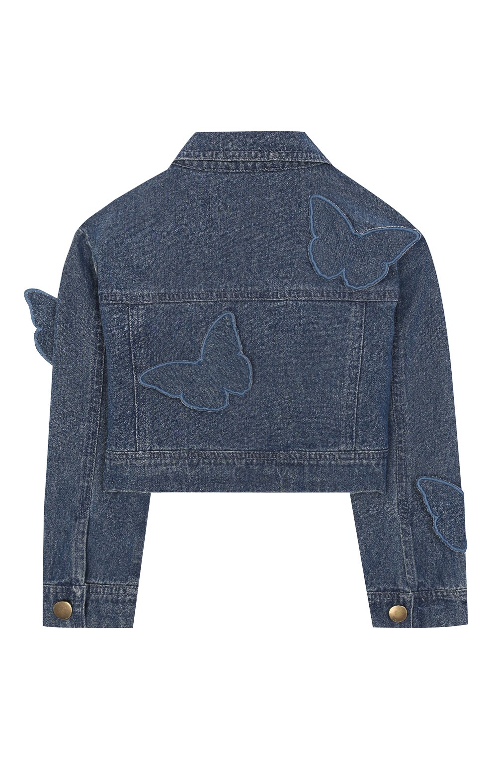 Укороченная куртка из денима CHARABIA, арт. NE65A/10Y-12Y, фото 2