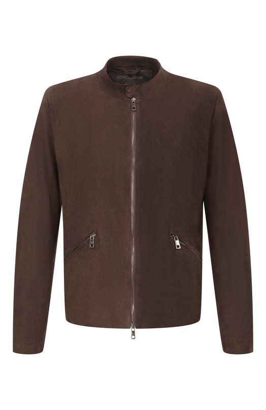 Замшевая куртка Giorgio Brato GU26S9208CMTM Коричневый GU26S9208CMTM