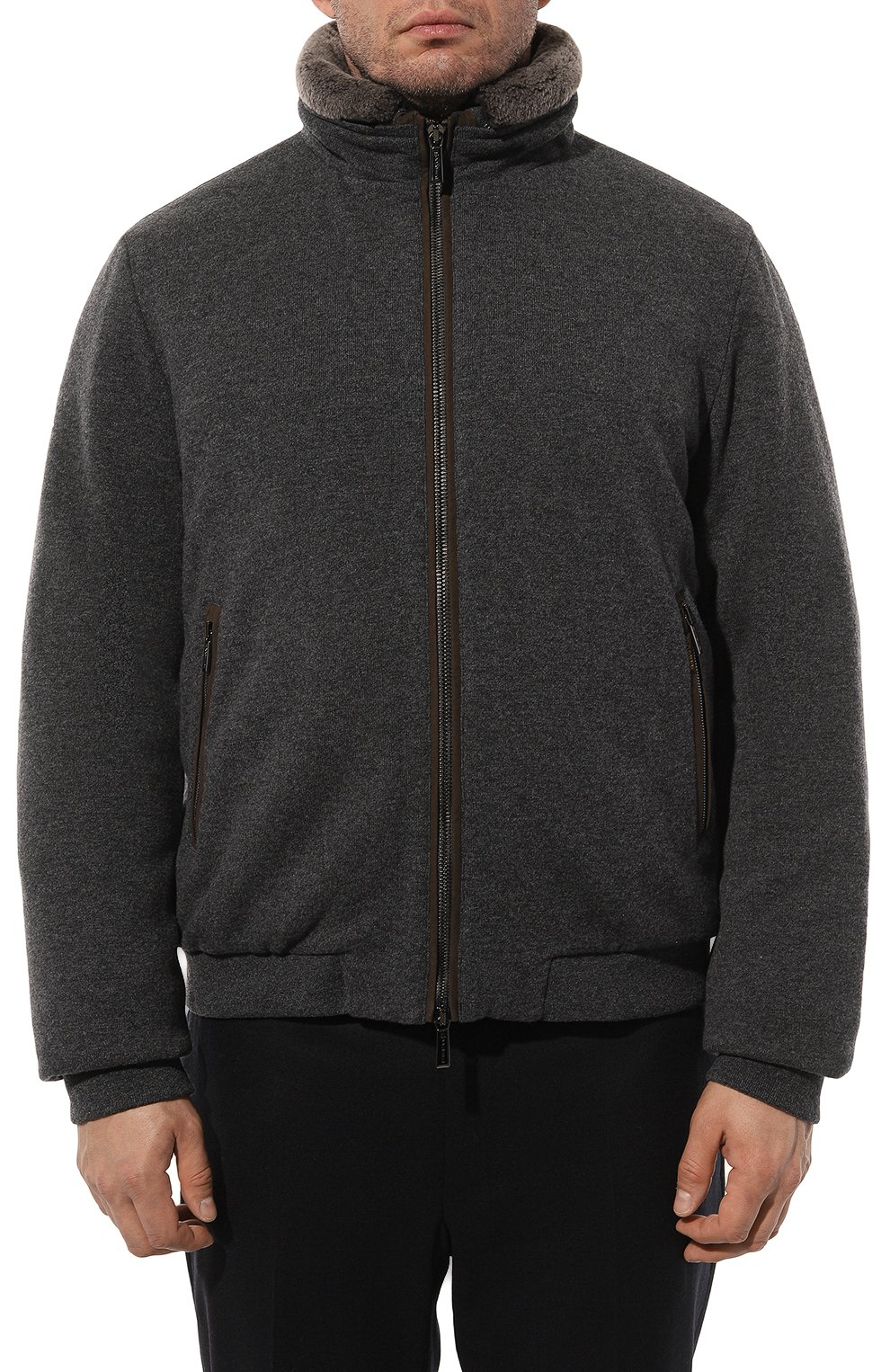 Бомбер bellati-mrw из шерсти и кашемира MOORER, арт. ITALLE-MRW_FUR, фото 3