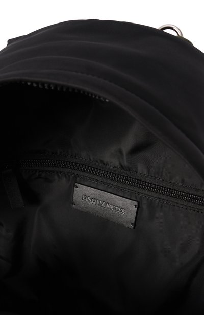 Рюкзак basic DSQUARED2 черного цвета по цене 66550 руб., арт. BPM0137/11700001, фото 4 Рюкзак basic DSQUARED2, арт. BPM0137/11700001, фото 4