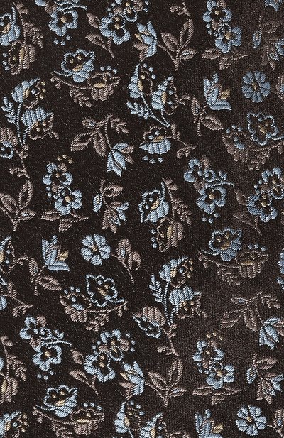 Шелковый галстук CANALI темно-коричневого цвета по цене 19100 руб., арт. 18/HJ03999, фото 4 Шелковый галстук CANALI, арт. 18/HJ03999, фото 4