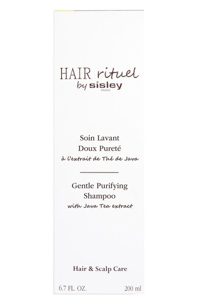 Мягкий очищающий шампунь с экстрактом яванского чая gentle purifying shampoo (200ml) HAIR RITUEL BY SISLEY, арт. 169380, фото 3