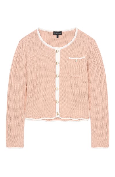 Хлопковый кардиган EMPORIO ARMANI, арт. EG000752/AF22776