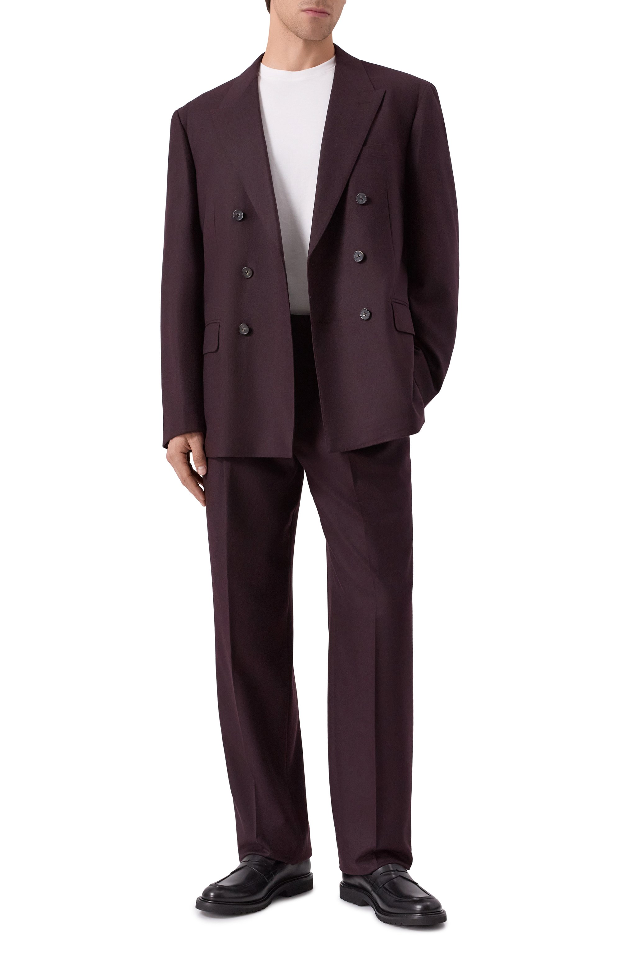 Брюки из шерсти и шелка 12 STOREEZ, арт. 133584, фото 2