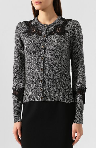 Кардиган из смеси кашемира и хлопка DOLCE & GABBANA, арт. FX534T/JAWQ0, фото 3
