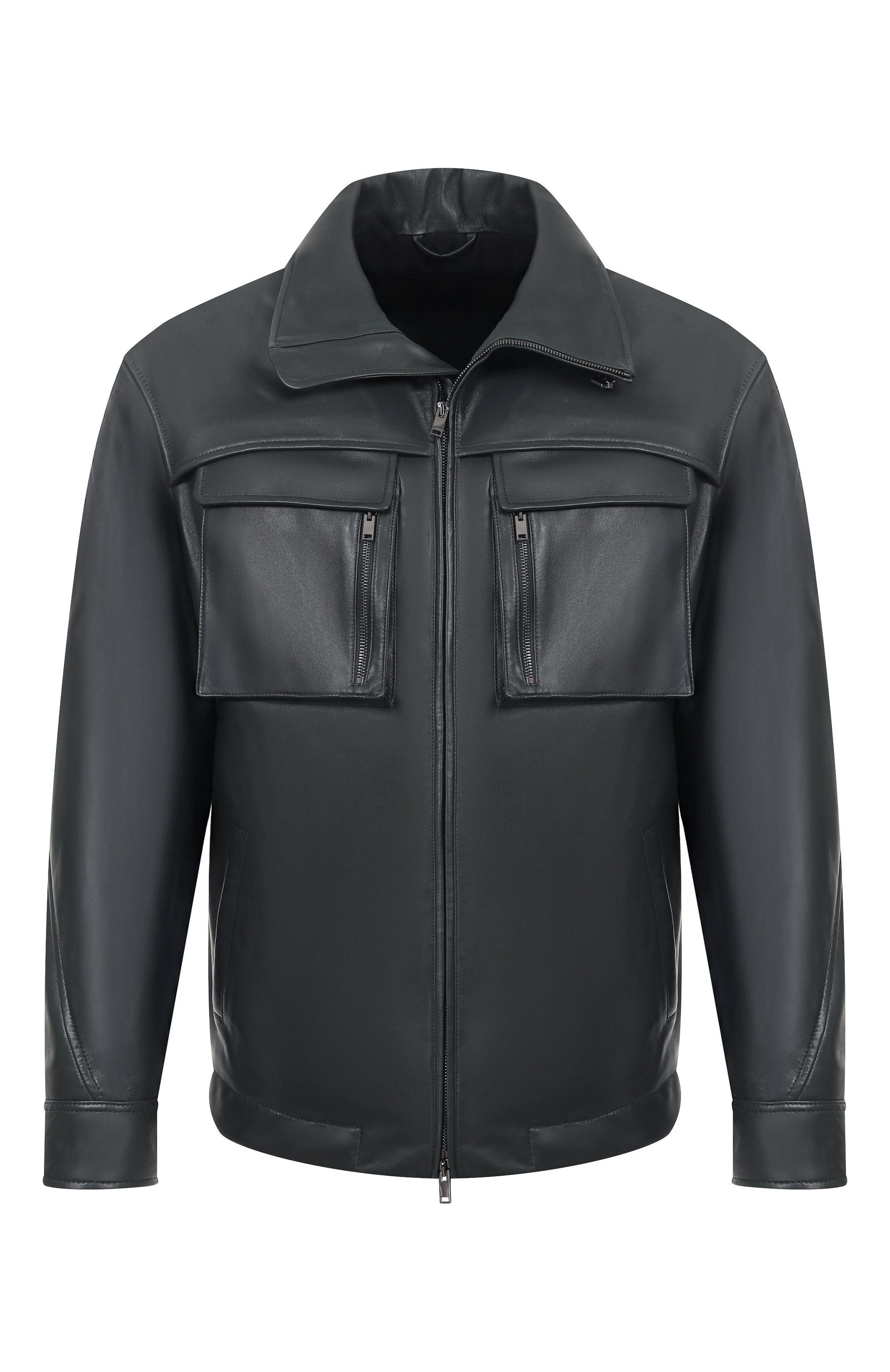 Кожаная куртка MVST, арт. M25.1PM.0011/BIG SIZE, фото 1