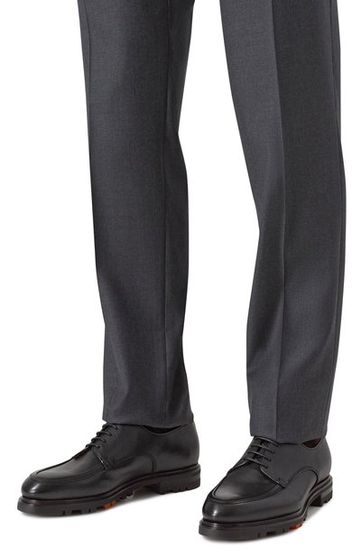 Кожаные дерби colin rock SANTONI, арт. MCCG18855SM3GPGL, фото 3