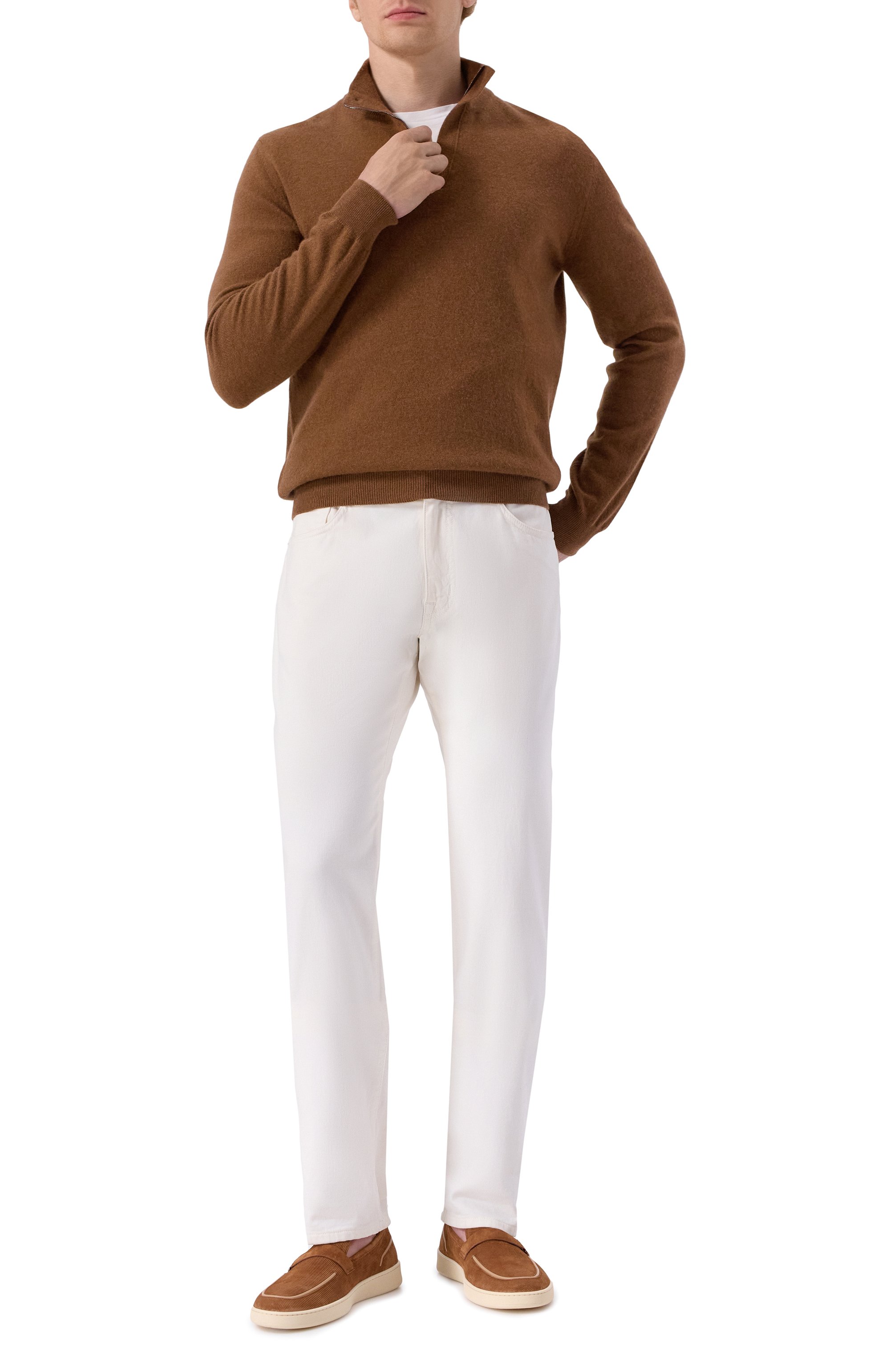 Замшевые лоферы ZILLI коричневого цвета по цене 133000 руб., арт. H0196AM1194VTPU03, фото 2 Замшевые лоферы ZILLI, арт. H0196AM1194VTPU03, фото 2