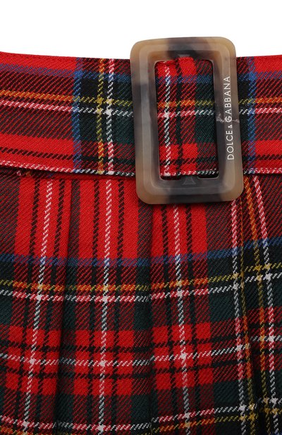 Шерстяная юбка DOLCE & GABBANA, арт. L54I71/FQ2C9/2-6, фото 3