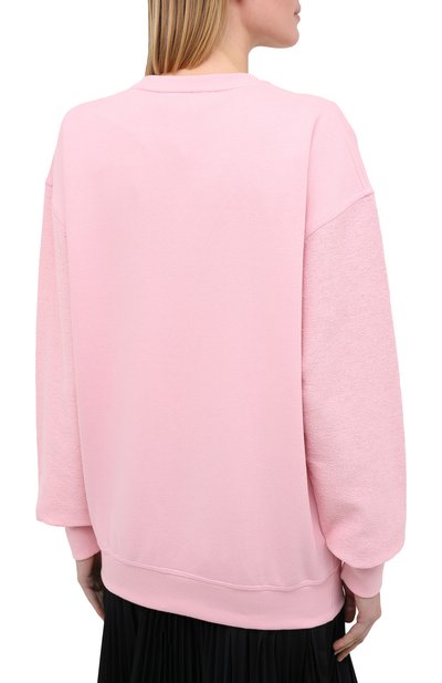 Хлопковый свитшот JW ANDERSON розового цвета по цене 19250 руб., арт. JE0119 PG0247, фото 4 Хлопковый свитшот JW ANDERSON, арт. JE0119 PG0247, фото 4