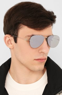 Женские солнцезащитные очки DIOR EYEWEAR серого цвета, арт. DI0RCHR0MA1F 010 0T | Фото 3 (Региональные ограничения белый список (Axapta Mercury): RU; Тип очков: С/з)