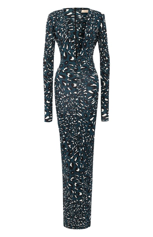 

Платье из вискозы Alexandre Vauthier, Синий