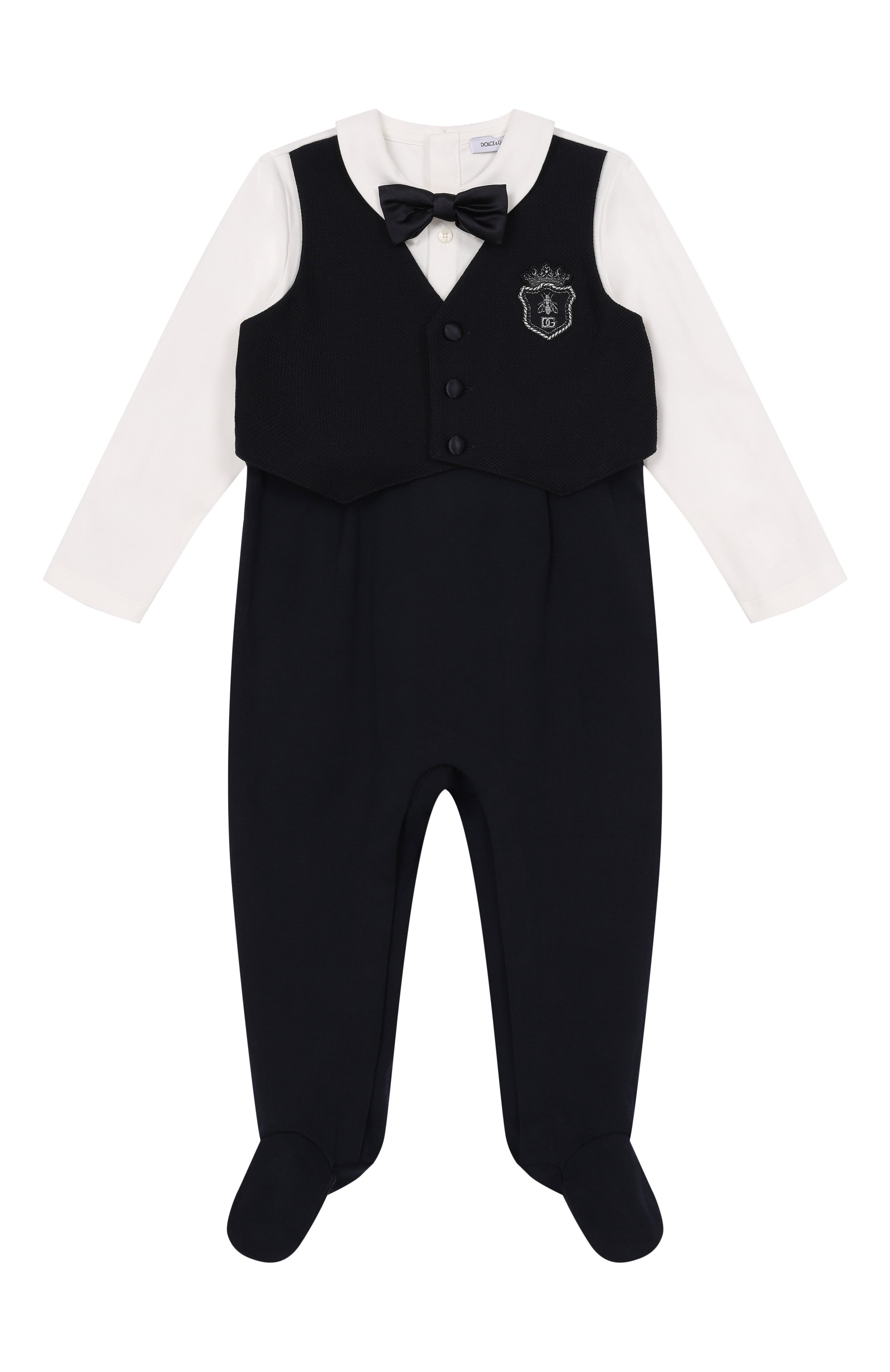 Хлопковый комбинезон DOLCE & GABBANA, арт. L1J0BP/G7PMP, фото 1