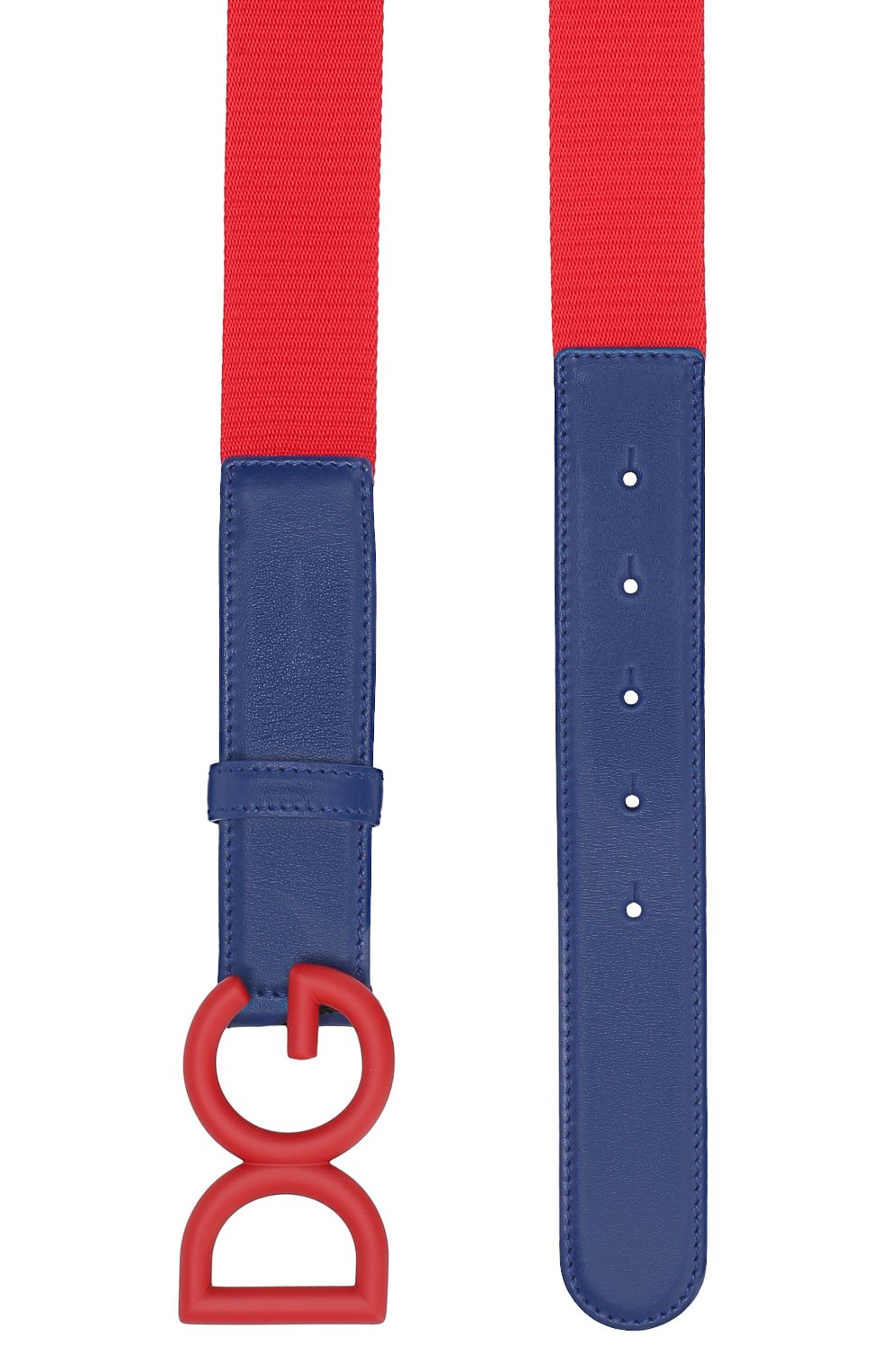 Комбинированный ремень DOLCE & GABBANA синего цвета по цене 49950 руб., арт. BC4266/AZ951, фото 2 Комбинированный ремень DOLCE & GABBANA, арт. BC4266/AZ951, фото 2