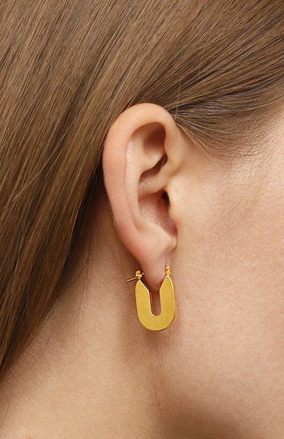 Серьги JIL SANDER, арт. J11VG0079 P4877/G0LD, фото 4