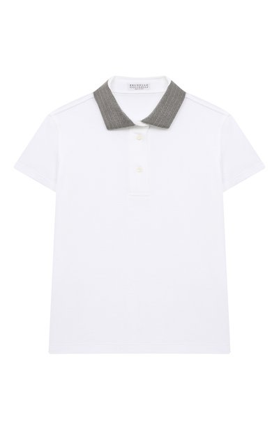 Хлопковое поло BRUNELLO CUCINELLI, арт. B0021T292B